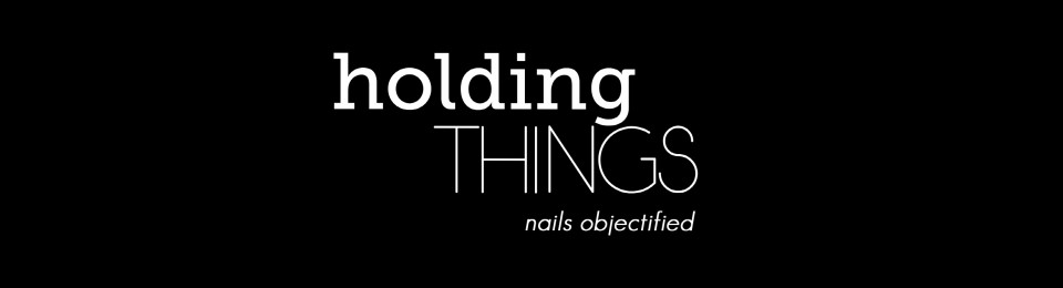 A NAIL BLOG that is dedicated to my weekly NAILS holding kick-ass THINGS